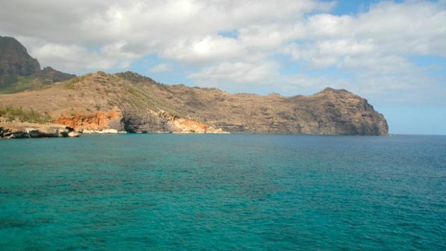 Crystal blue waters on Kauai's South shore