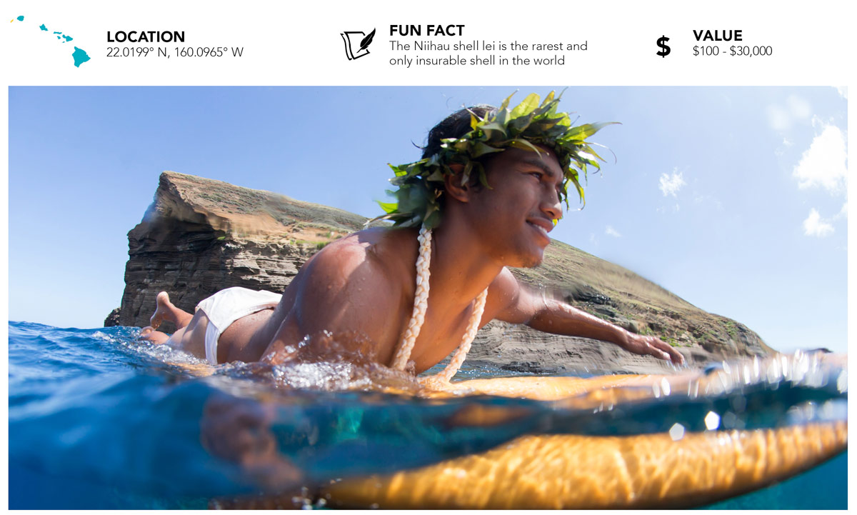 Niihau Shell Leis Niihau shells