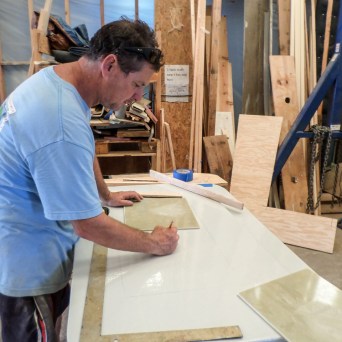 a man sitting at a table