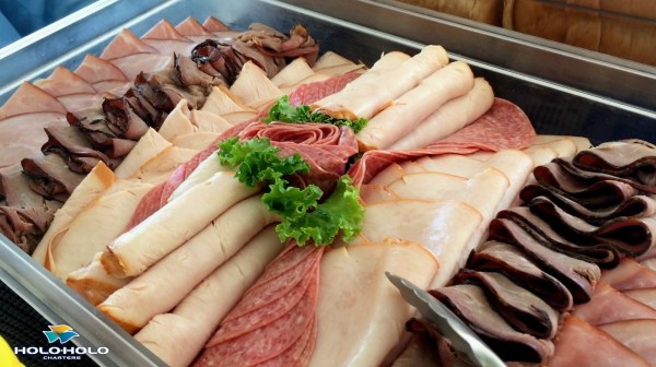 Kauai lunch on the water