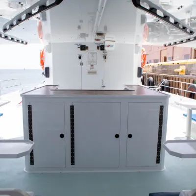 Kauai bar on the water