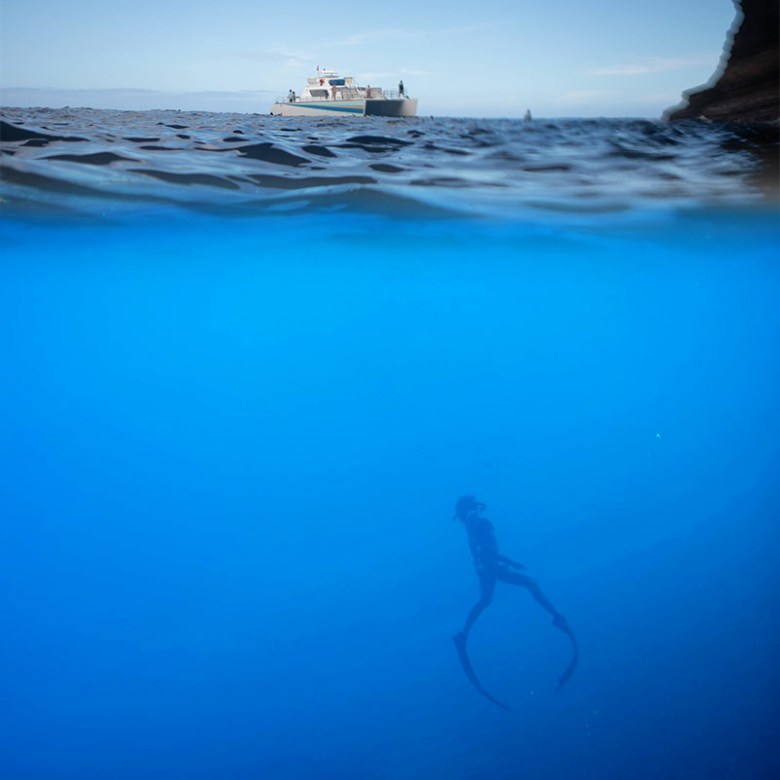 a large body of water