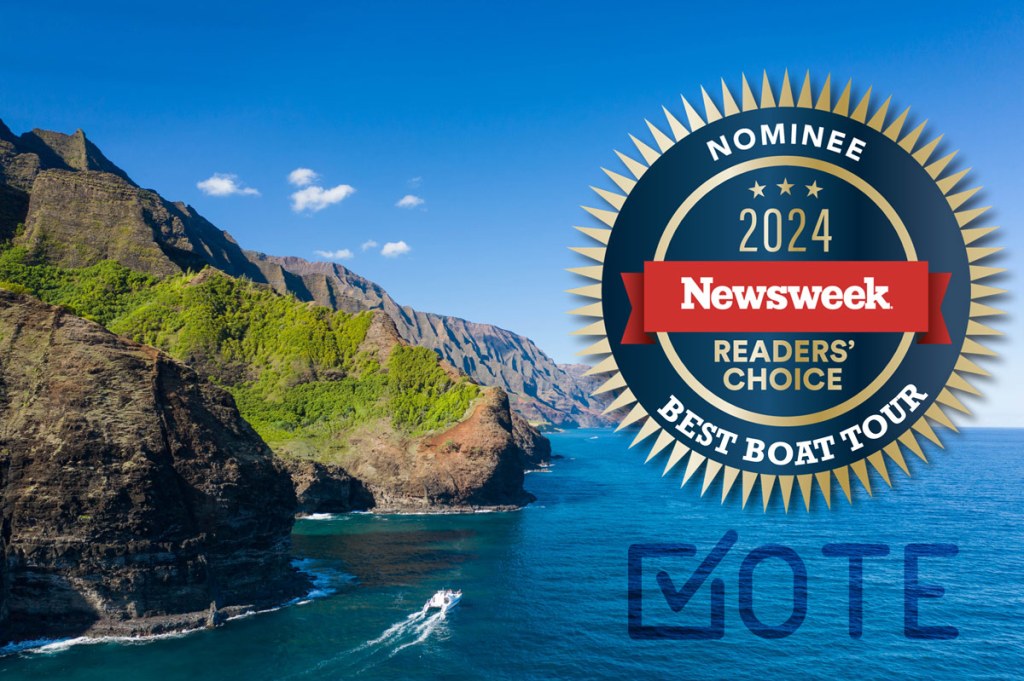 best boat tour on Kauai