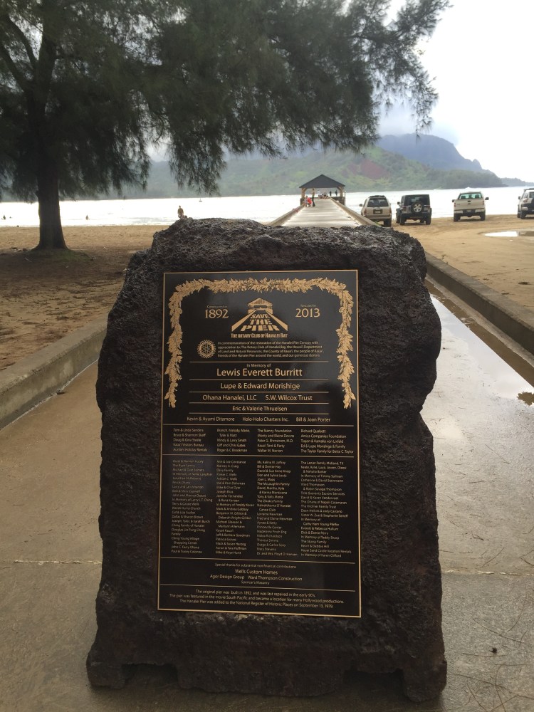 Rebuilding Hanalei pier