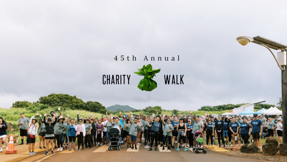 charity walk Kauai 