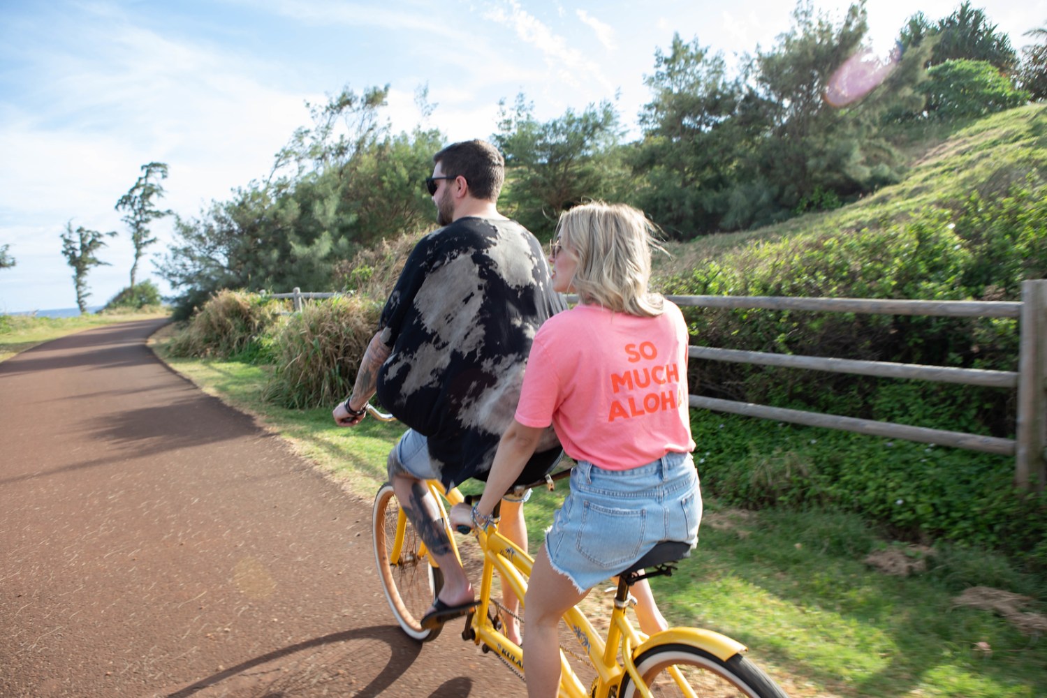 Kapaa bike path