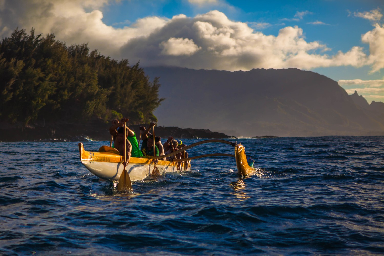 Kauaʻi canoe 
