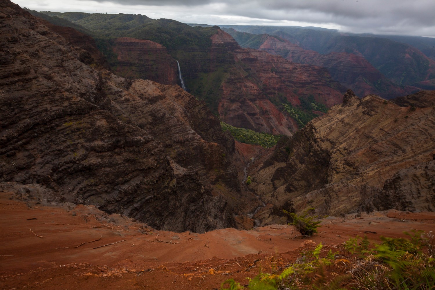 Waimea Canyon scenic lookout